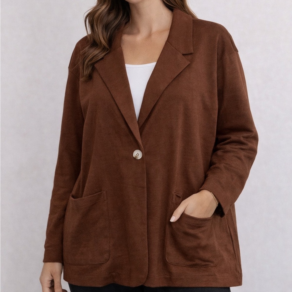 Classic Brown Blazer